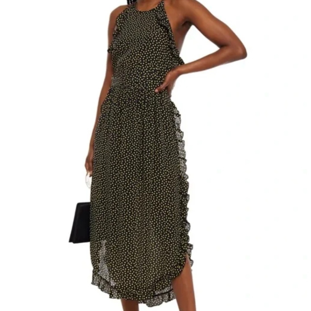 See By Chloe Ruffled Hem Dress Size 2 - Picture 2 of 9